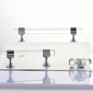 glass drawer pulls