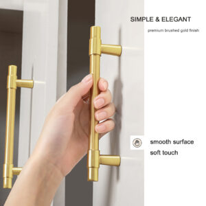 gold cabinet handles